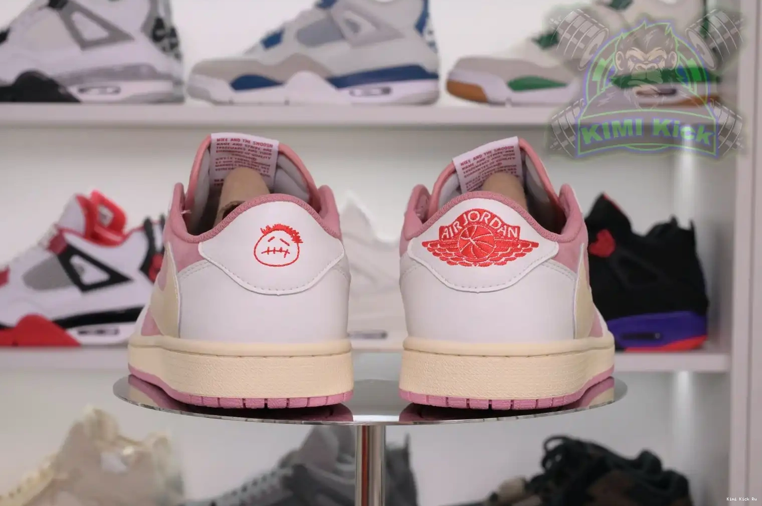 Kimikick Jordan Jordan Air 1Low Travis Scottx 0619